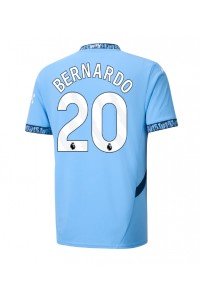 Fotbalové Dres Manchester City Bernardo Silva #20 Domácí Oblečení 2024-25 Krátký Rukáv